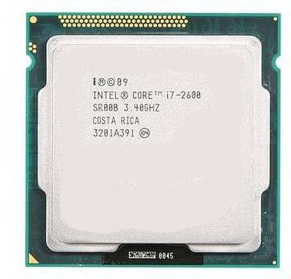 Intel Core i7-2600 (2nd Gen) Quad-Core 8MB Cache 3.4 GHz LGA 1155 Socket 4 Cores Desktop Processor