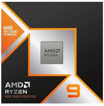 AMD Ryzen 9 9900X3D 4.4 GHz Upto 5.5 GHz AM5 Socket 12 Cores 24 Threads 12 MB L2 128 MB L3 Desktop Processor