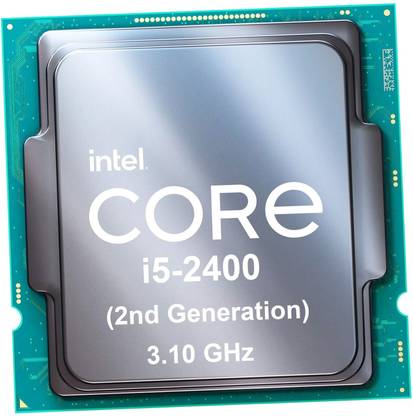 weron Intel Core i5-2400 Processor [6MB Cache, 3.10 GHz Frequency] 3.1 GHz LGA 1155 4 Core Processor Designed for Desktop
