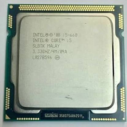 Intel I5 660 3.33 GHz LGA 1156 Socket 2 Cores Desktop Processor