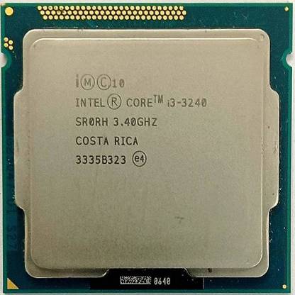 RNC CORE I3-3RD 3240 CPU PROCESSOR 3.4 GHz LGA 1155 3 Core Processor Designed for Desktop
