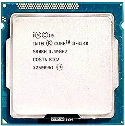 Adenterprises CORE i3 3240 3rd Generation Processor for h61 Board 3.4 GHz LGA 1155 2 Core Processor Designed for Desktop