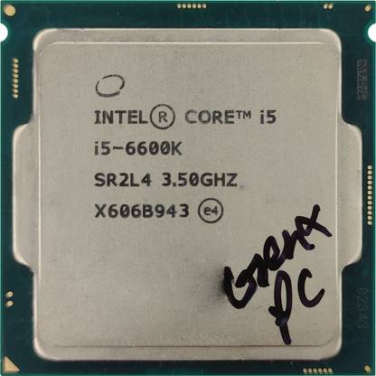 GENX PC 3.5 GHz LGA 1151 Core i5 6600k 4 Cores 4 Threads Processor