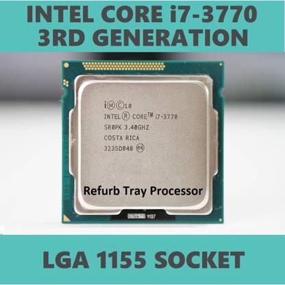 Refurb 3.4 GHz LGA 1155 Intel Core i7 3770 3rd Generation Tray Processor
