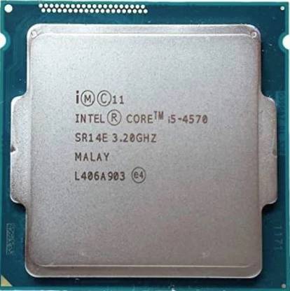 WDNET INTEL CORE I5 4TH GEN PROCESSOR 3.3 GHz LGA 1155 4 Core Processor Designed for Desktop
