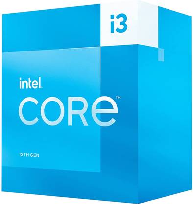 Intel Core™ i3-13100 upto 4.5 GHz LGA1700 Socket 4 Cores 8 Threads 12 MB Smart Cache Desktop Processor