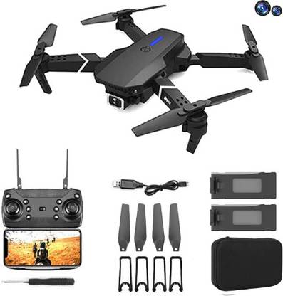 PROFLY E88 Pro 4K Dual Camera Drone with Long Flight Stability & Smart Mobile Control 2.4 GHz AM4 4 Core Processor Designed for Workstation