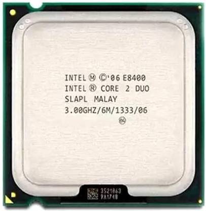 Intel Core 2 Duo (E8400) 6M Cache , 3 GHz LGA 775 Socket 2 Cores Desktop Processor