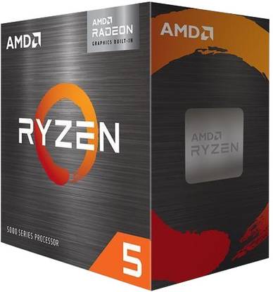 [For HDFC Bank Credit Card EMI] amd Ryzen 5 5600GT 3.6 GHz AM4 Socket 6 Cores 12 Threads 3 MB L2 16 MB L3 Desktop Processor  (Silver)