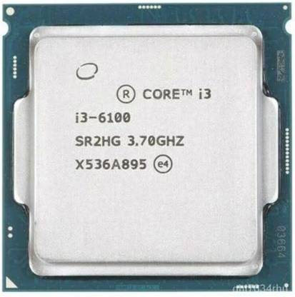 Procesor INTEL CORE I3-6100 INCLUDING COPPER COOLING FAN FOR H110 MOTHER BOARDS 3.7 GHz LGA 1151 2 Core Processor Designed for Desktop