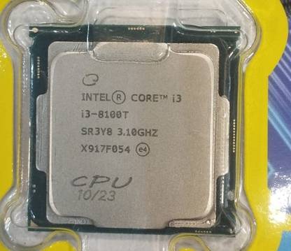 suryaasys I3 8100T 3.1 GHz LGA 1151 4 Core Processor Designed for Desktop