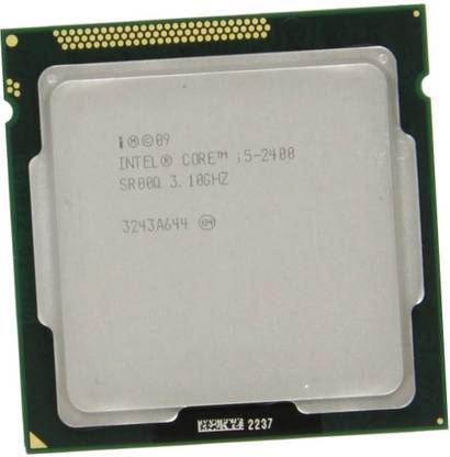 YUIOP 3.1 GHz LGA 1155 Intel Core i5-2400 3.10 GHz Upto 3.40 GHz LGA 1155 Socket Processor