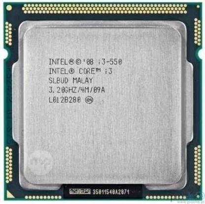 Intel I3 550 - 1st generation 3.2 GHz LGA 1156 Socket 2 Cores Desktop ...