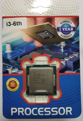 WDNET Intel Core i3 6th Generation CPU 3.7 GHz LGA 1151 6 Core Processor Designed for Desktop
