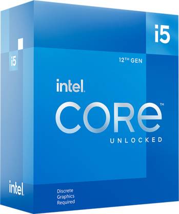 Intel I5-12600KF 4.9 GHz Upto 4.9 GHz LGA1700 Socket 10 Cores 16 Threads Desktop Processor