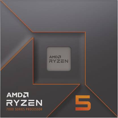AMD Ryzen 5 7600 3.8 GHz Upto 5.1 GHz AM5 Socket 6 Cores 12 Threads 6 MB L2 32 MB L3 Desktop Processor