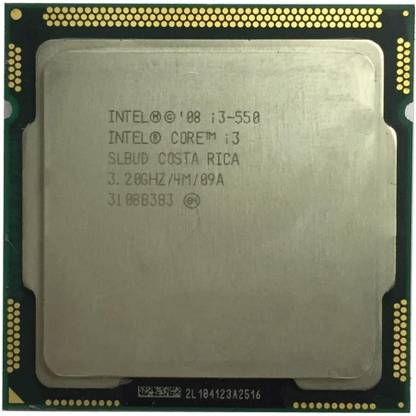 suryaasys I3 550 3.28 GHz LGA 1156 2 Core Processor Designed for Desktop