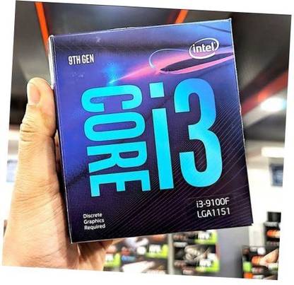 ERTUGUL Intel Core i3-9100F Processor (9th Generation) 3.6 GHz LGA 1151 4 Core Processor Designed for Desktop