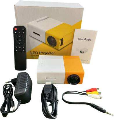 Skd MINI PROJECTOR Projector Screen (Width 114.5 cm x 44.5 cm Height)