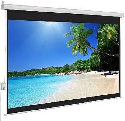 suvira Motorised Projection Screens 4*6 Projector Screen (Width 183 cm x 122 cm Height)