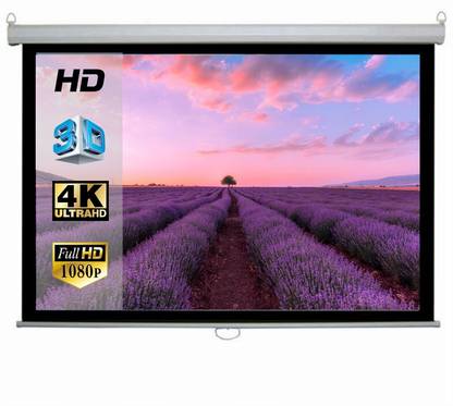 NP Tech NPT100IN-K Projector Screen (Width 152.4 cm x 204 cm Height)
