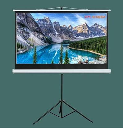 EMERGING SOLUTIONS ESTPS 5x7 Feet Projector Screen (Width 213.36 cm x 152.4 cm Height)