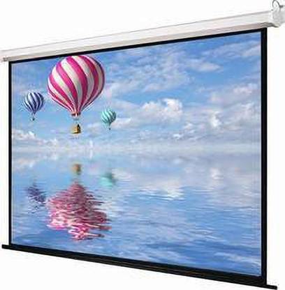 Miqra Wall Type/Manual Pull Down Without Locking Projector Screen(10 FT X 8 FT= 150’’) Projector Screen (Width 300 cm x 229 cm Height)