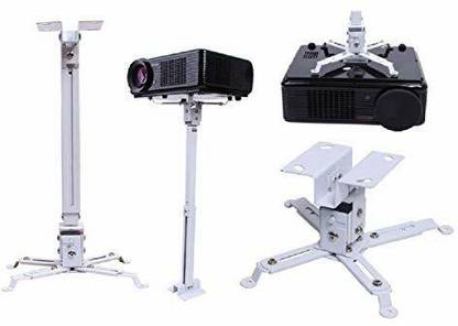 Moiz Ceiling Mount Projector Hanging Kit 6 Feet Adjustable (Weight Capacity - 50 Kg) Projector Stand