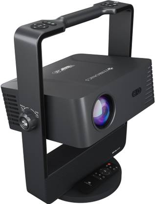 ZEBRONICS ZEB-PIXAPLAY 29 (14500 lm / Wireless / Remote Controller) 1080p with Dolby Audio, up to 200-inch Screen Size, Bluetooth v5.0, HDMI IN x 2, USB, AUX, Auto Focus / Keystone, App support, Miracast Smart Projector