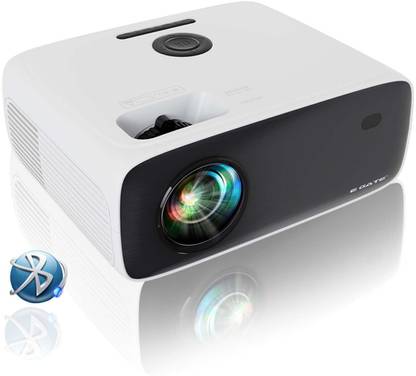 Egate K9 Pro / EO9022 (13500 lm / 1 Speaker / Wireless / Remote Controller) Full HD 1080p Native with 4K Ultra HD Support with 750 FC | Brightest in Segment | 635cm Max Screen | 5W Inbuilt Speaker | 3XHDMI, 2XUSB, AV, Aux | Ultra Bright Projector