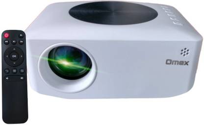 Omex Upgrade Advance YouTube DLNA TV Wifi Smart Home Cinema HD Projector (2500 lm / 1 Speaker / Wireless / Remote Controller) Portable Projector