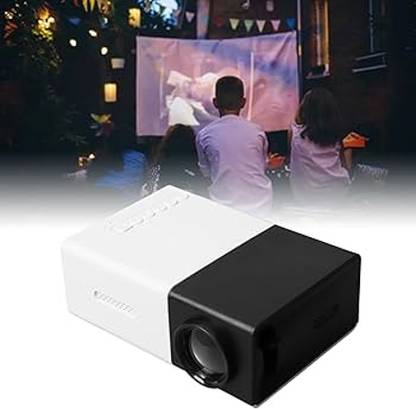 Velmi Mini Projector 720P for Movies, HDMI USB SD Card Input, Indoor Friendly (600 lm / Remote Controller) Portable Projector