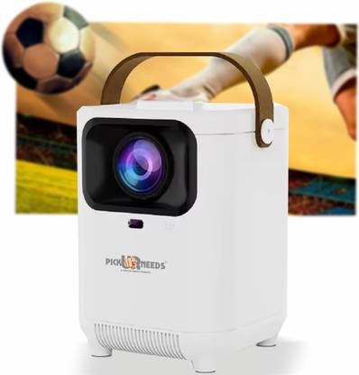 Make Ur Wish Portable Home Projector With 5G WiFi + Bluetooth 5.0 Home Movie / Outdoor Travel (5000 lm) Portable Projector