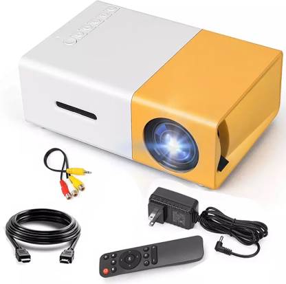Jaaro Mini Projector 4K 1080P For Outdoor Movie Experiances IQ6 (600 lm / Remote Controller) Portable Projector