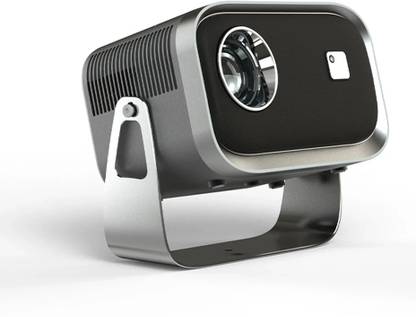 Livato Pixa 4K Native 720P Android 11 Wifi BT 360 Freestyle Auto Keystone USB/AV/HDMI (5000 lm / 1 Speaker / Wireless / Remote Controller) Portable Projector