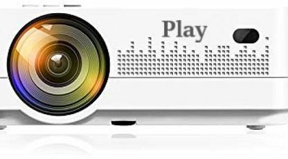 PLAY STORE ANDROID 9 WIFI 3D 4K BLUETOOTH SMART 1920x1080P MULTIFUNCTIONAL PROJECTOR (5500 lm / Wireless / Remote Controller) Portable Projector