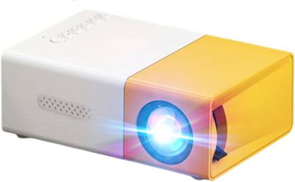 Mudo Mini Projector with USB, HDMI, and AV for Smartphones and Laptops (200 lm / Remote Controller) Portable Projector