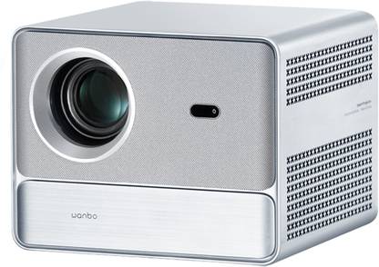 WANBO Davinci 1 Pro (9000 lm / 2 Speaker / Wireless / Remote Controller) Native 1080P, 4K Support, 600 ANSI | Widevine L1 Certified | Google Assistant | Android 11.0 | Auto (Focus + Keystone + OA) | Dust Proof | HDMI ARC | 16W Speaker | Chromecast Projector