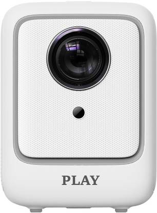 PLAY 2024 Android 9 Full HD 1+8GB Appealing Style LED Projector For Home Cinema (4500 lm / Wireless / Remote Controller) Projector