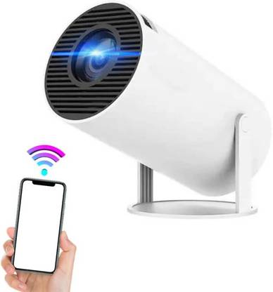 Omex 4K Android Dual Band WiFi6G (400 ANSI) Netflix Prime YouTube Auto Keystone (4000 lm / 1 Speaker / Wireless / Remote Controller) Portable Projector