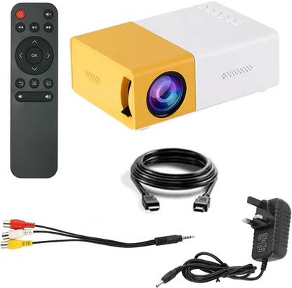 Jaaro Full HD Mini LED Projector IQ113 (600 lm / Remote Controller) Portable Projector