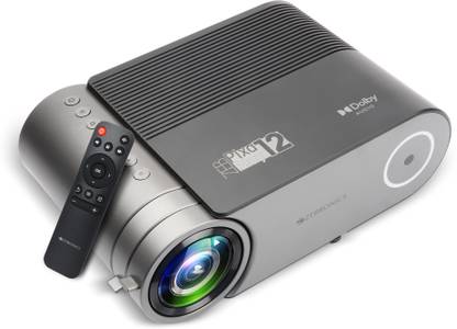 ZEBRONICS Zeb-PixaPlay 12 (4400 Im / 1 Speaker / Remote Controller) Projector