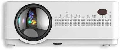 heavenox Full HD LED Projector Android 9.0 For Classroom 200-inch Display 1920x1080P (4500 lm / 1 Speaker / Wireless / Remote Controller) Portable Projector