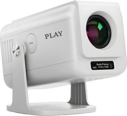 PLAY Native Full HD 150'' 4K Projector Compatible Phone HDMI USB AV Fire Stick PS5 (15000 lm / Wireless / Remote Controller) Portable Projector
