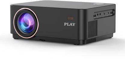 PLAY 4k 8k Native Full HD 2+16GB 4D keystone E-Focus Android 11 BT WiFi Scn Mirroring (18000 lm / 2 Speaker / Remote Controller) Portable Projector