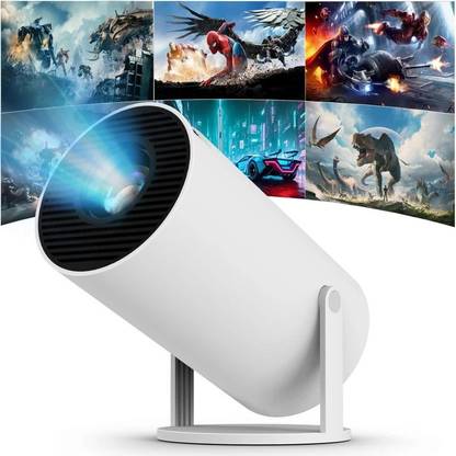 se hub HY300 Full HD Native 720P Support Android 11 Wifi BT Freestyle Auto Keystone (5000 lm / Wireless / Remote Controller) Portable Projector