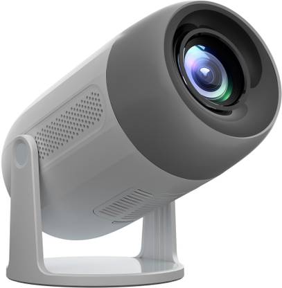 ZEBRONICS Zeb-Pixaplay 63 (Zeb-MLP 7) (5000 lm) Portable 1080p, 150 Inch Screen Size, 200 Degrees Tilt Mechanism, Auto Keystone Adaptation, Android, Built-in Speaker, Bluetooth, HDMI ARC, WIFI, Miracast Smart LED Projector