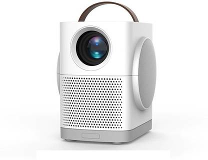 dkian H1 android Projector 1920p LED Home Cinema Projector 7500 Lumen WiFi BT Miracast (7500 lm / 1 Speaker / Wireless / Remote Controller) Portable Projector