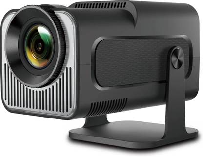 Shopexo Mini HY320 4K Native 720p Android Playstore Wifi Miracast Bluetooth AutoKeystone (5000 lm / 1 Speaker / Wireless / Remote Controller) Portable Projector