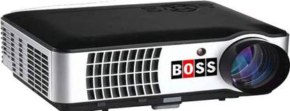 Boss Projector S8A Android 4.4 Ultra 4K HD (5500 lm / Wireless / Remote Controller) Portable Projector